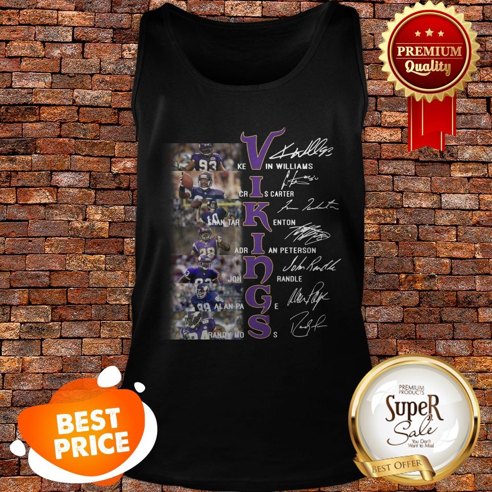 Official Minnesota Vikings Signatures Shirt - Image 3