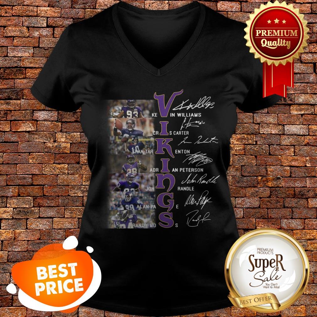 Official Minnesota Vikings Signatures Shirt - Image 2