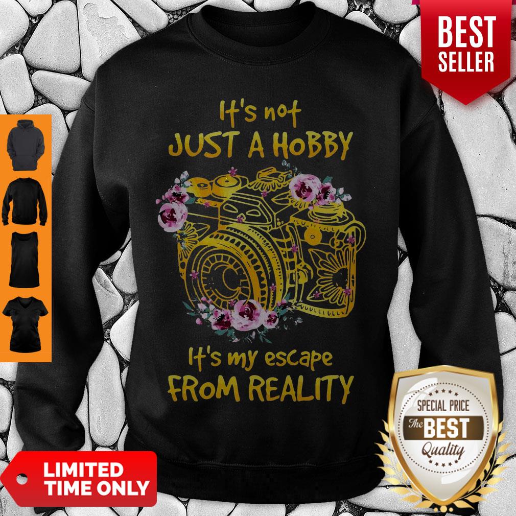 Cute It’s Not Just Hobby It’s My Escape From Reality Shirt - Image 3