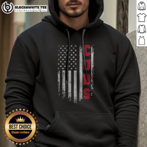 Alternative view of Nice Vintage Cubs Name American US Flag Sports Shirt
