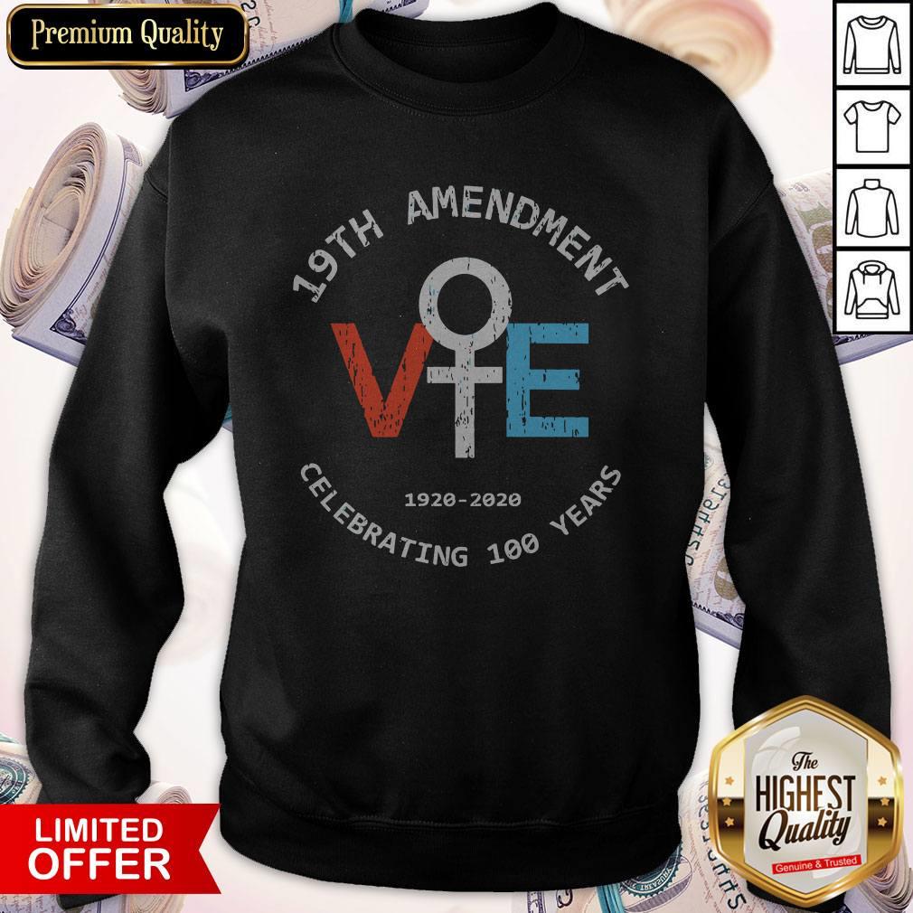 Premium 19th Amendment 1920-2020 Celebrating 100 Years Shirt - Image 5