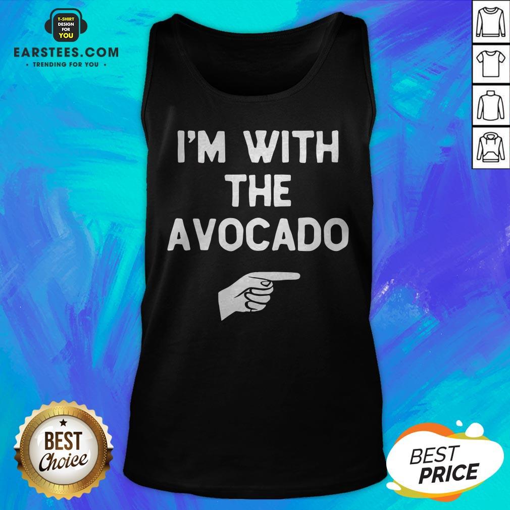 I'm With The Avocado Costume Halloween Matching Shirt - Image 2