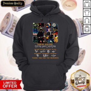 Alternative view of Original 50 Years Of 1970 2020 Electric Light Orchestra Thank You For The Memories Shirt