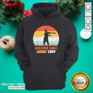 Alternative view of Premium Awesome Since August 2009 Vintage Shirt
