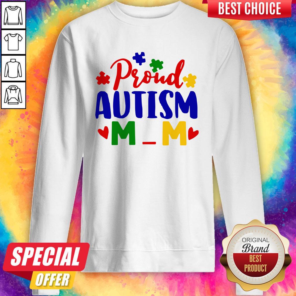 Official Proud Autism Mom Shirt - Image 2