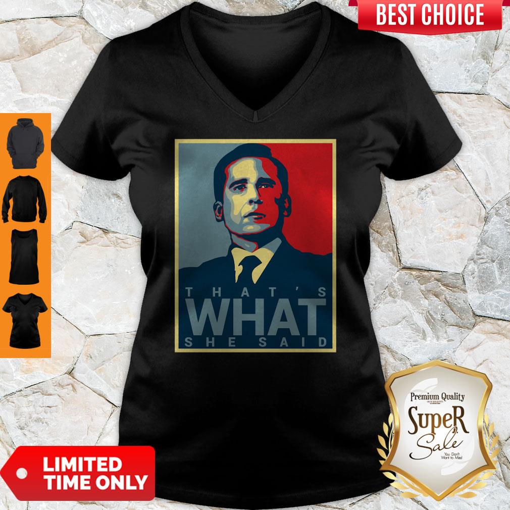Official Michael Scott Thats What She Said Shirt - Image 4