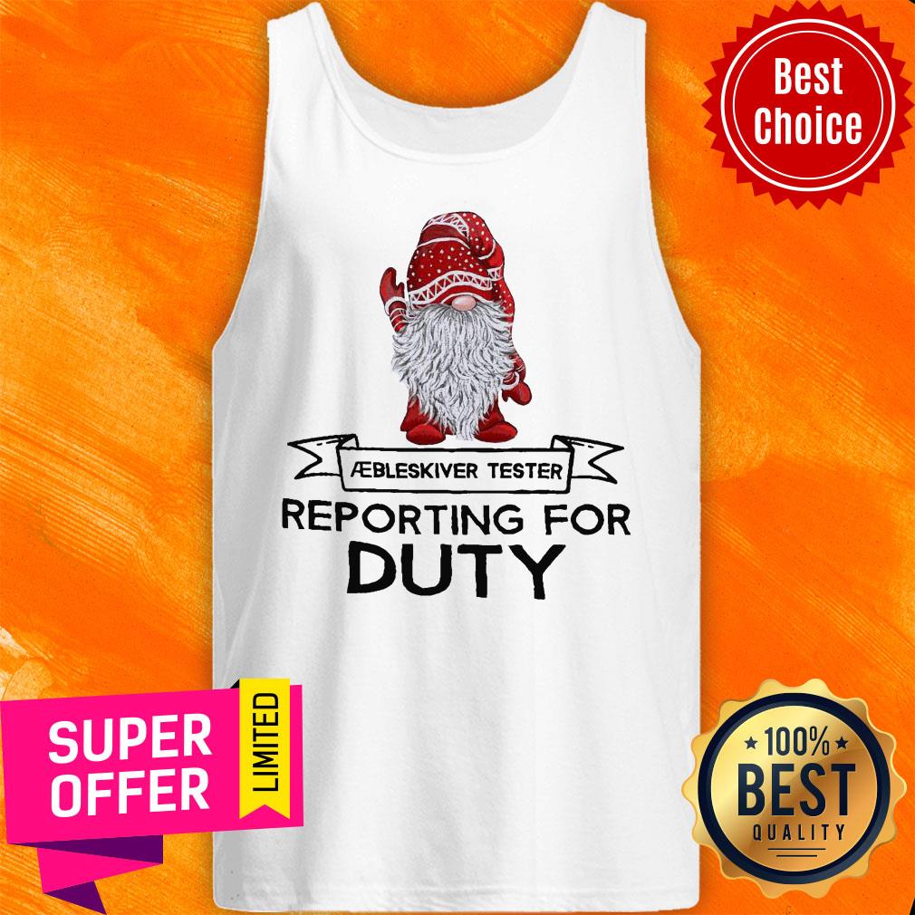Official Gnome Aebleskiver Tester Reporting For Duty Shirt - Image 5