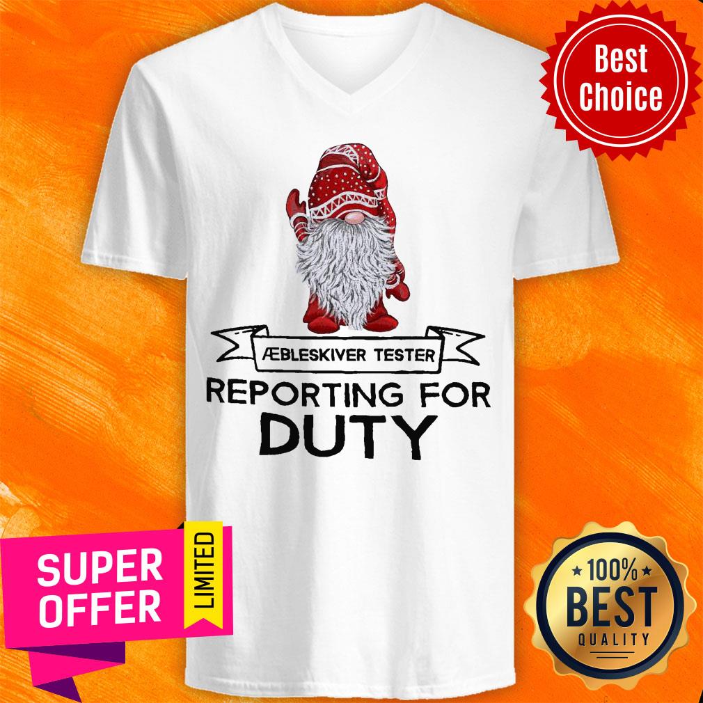 Official Gnome Aebleskiver Tester Reporting For Duty Shirt - Image 4