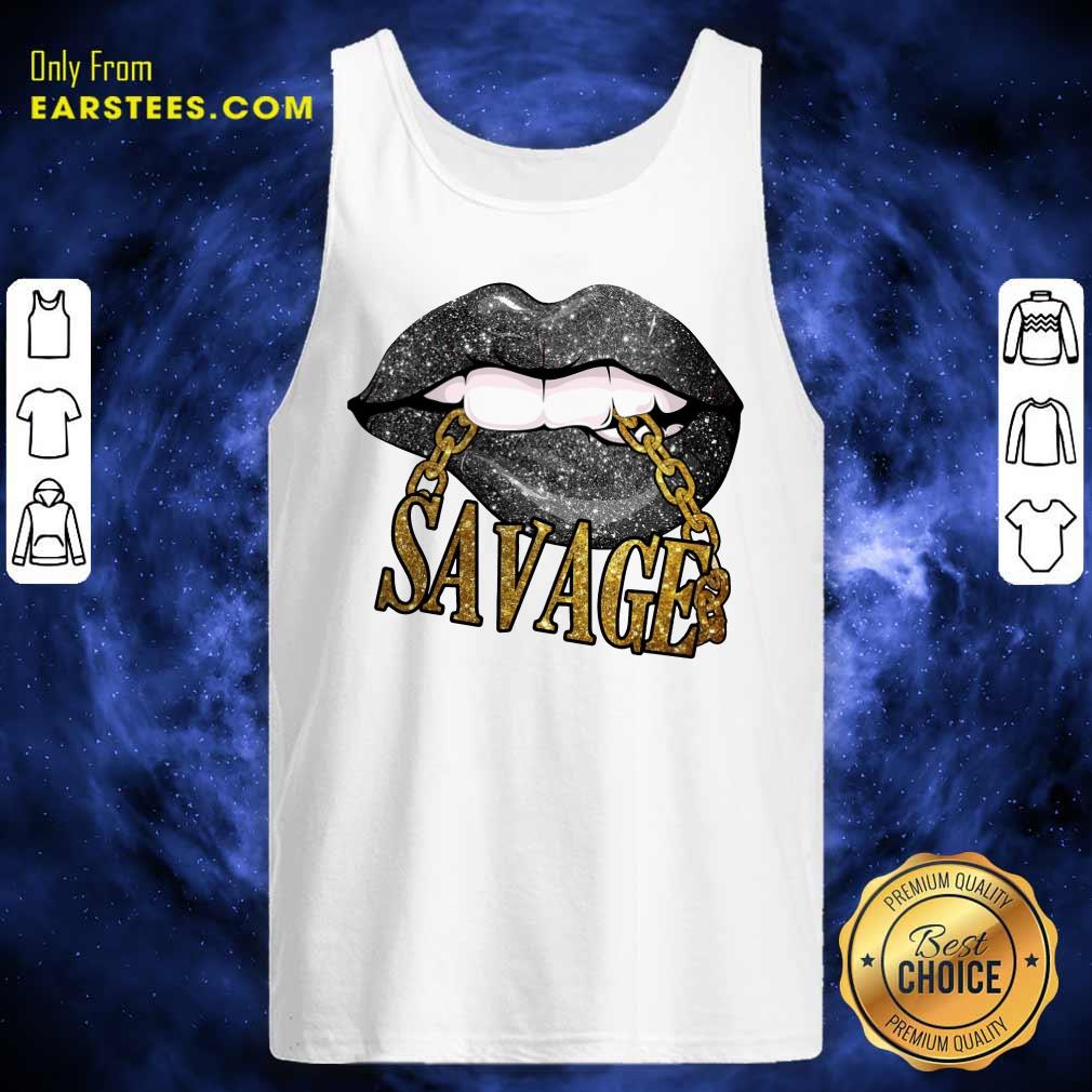 Top Lip Savage Black Woman Shirt - Image 2