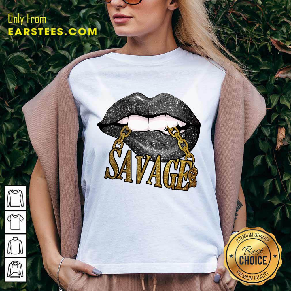 Top Lip Savage Black Woman Shirt - Image 5