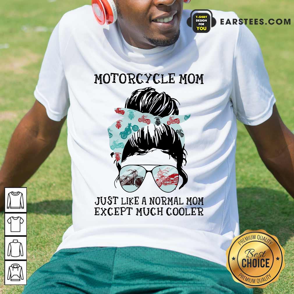 Top Motorcycle Bun Mom Shirt