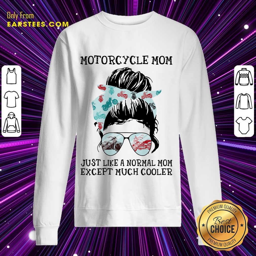 Top Motorcycle Bun Mom Shirt - Image 3