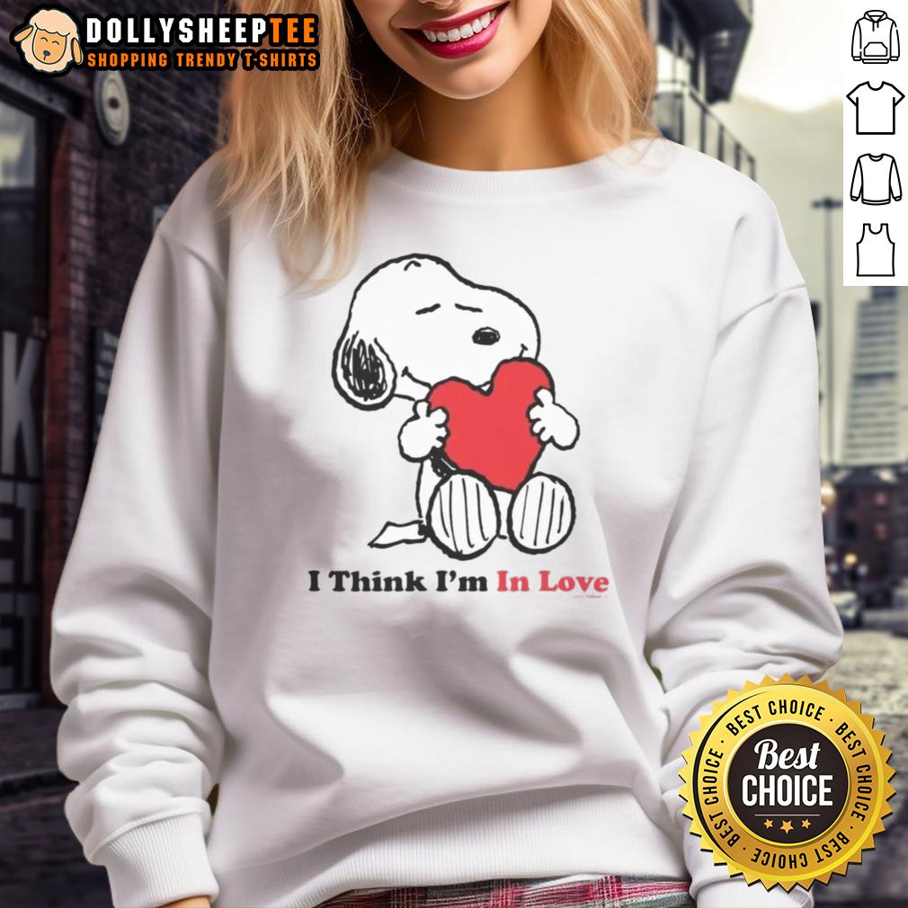 Good Snoopy I Think I'm In Love T-Shirt - Image 5