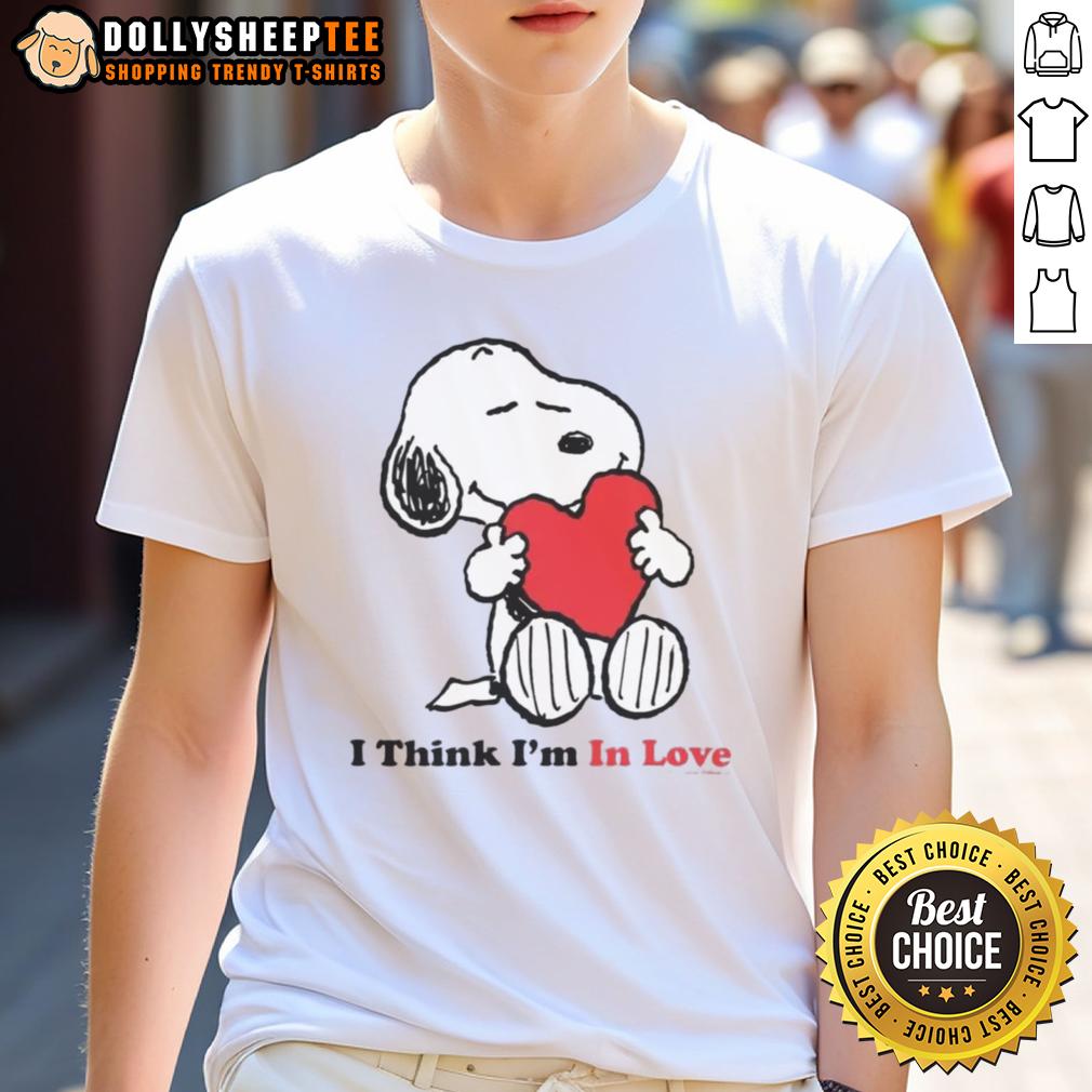 Good Snoopy I Think I'm In Love T-Shirt