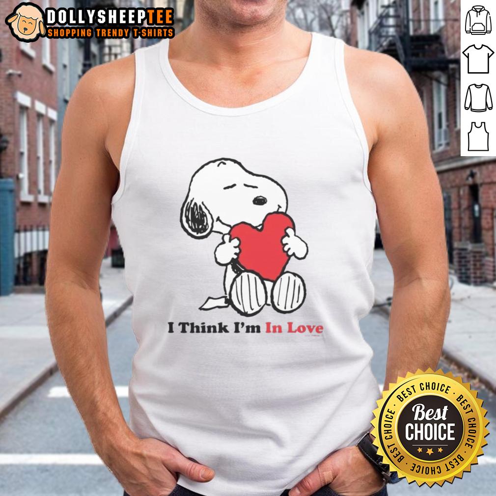 Good Snoopy I Think I'm In Love T-Shirt - Image 4