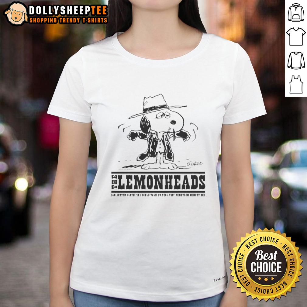 Good Snoopy The Lemonheads If I Could Talk T-Shirt - Image 3