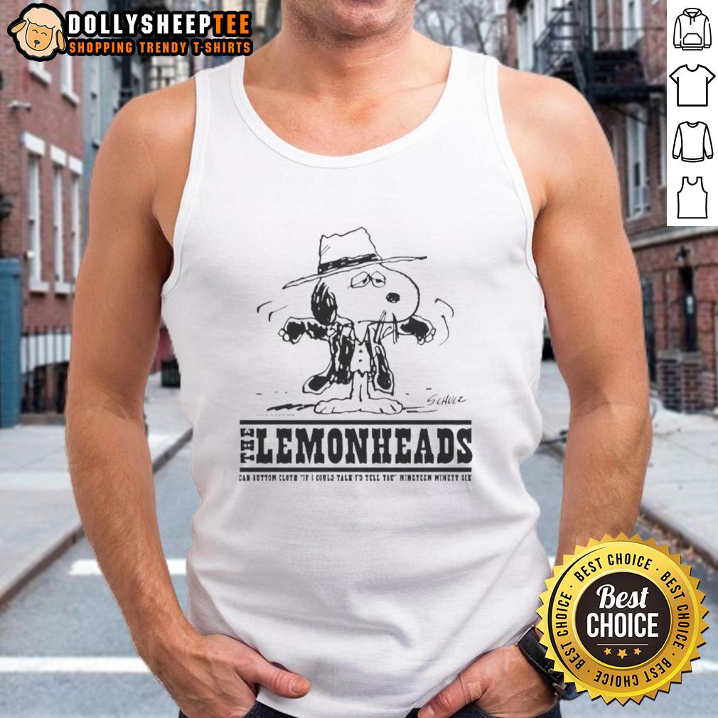 Good Snoopy The Lemonheads If I Could Talk T-Shirt - Image 4