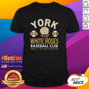 Nice York White Roses Baseball Club Estd 1884 T-Shirt