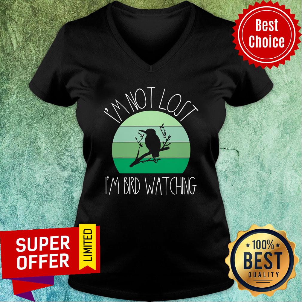 I'm Not Lost I'm Bird Watching Shirt - Image 3