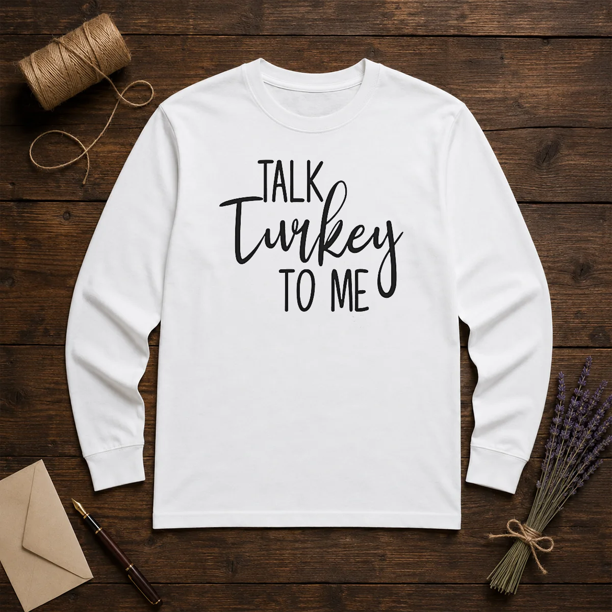 Premium Talk Turkey To Me Thanksgiving Quote Holiday Humor Shirt - Image 5