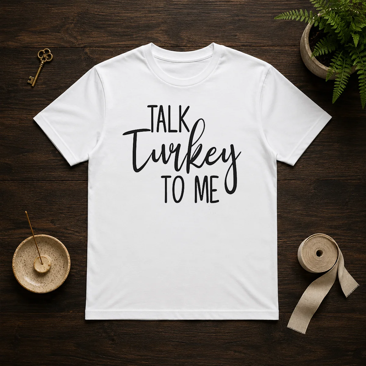 Premium Talk Turkey To Me Thanksgiving Quote Holiday Humor Shirt