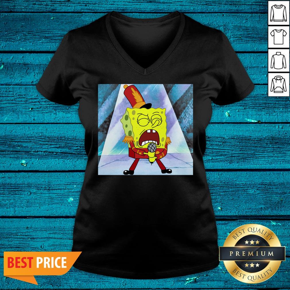 Pretty SpongeBob SquarePants Singing SpongeBob 2020 Shirt - Image 3