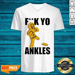 Alternative view of Top Gingerbread Fuck Yo Ankles Shirt
