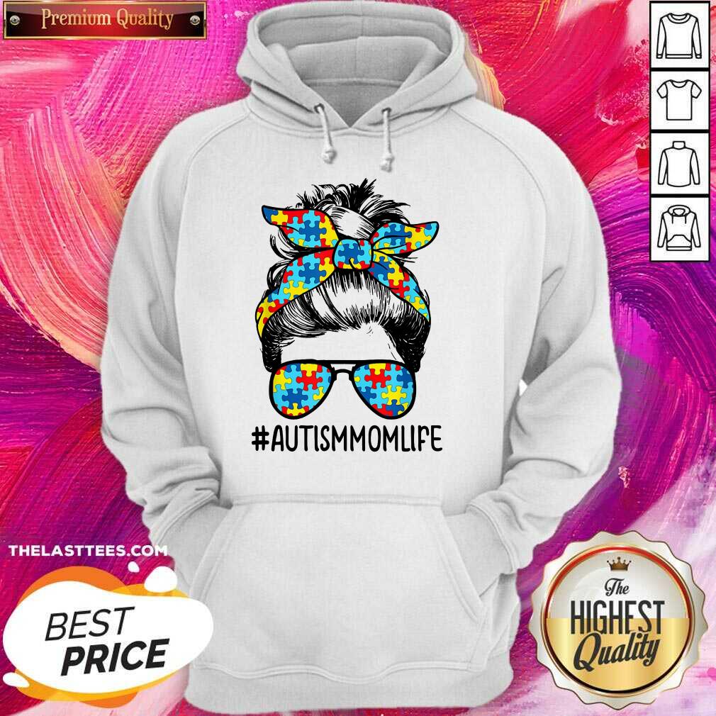 Nice Autism Mom Life Sunglasses Bandana Mother Day Shirt - Image 5