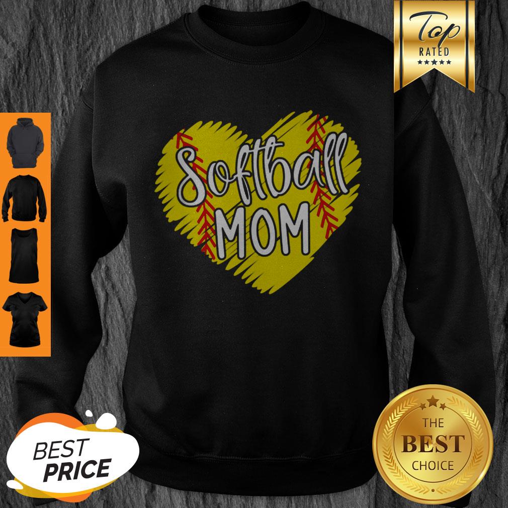 Nice Softball Mom For Women Baller Mama Mother’s Day Shirt - Image 2