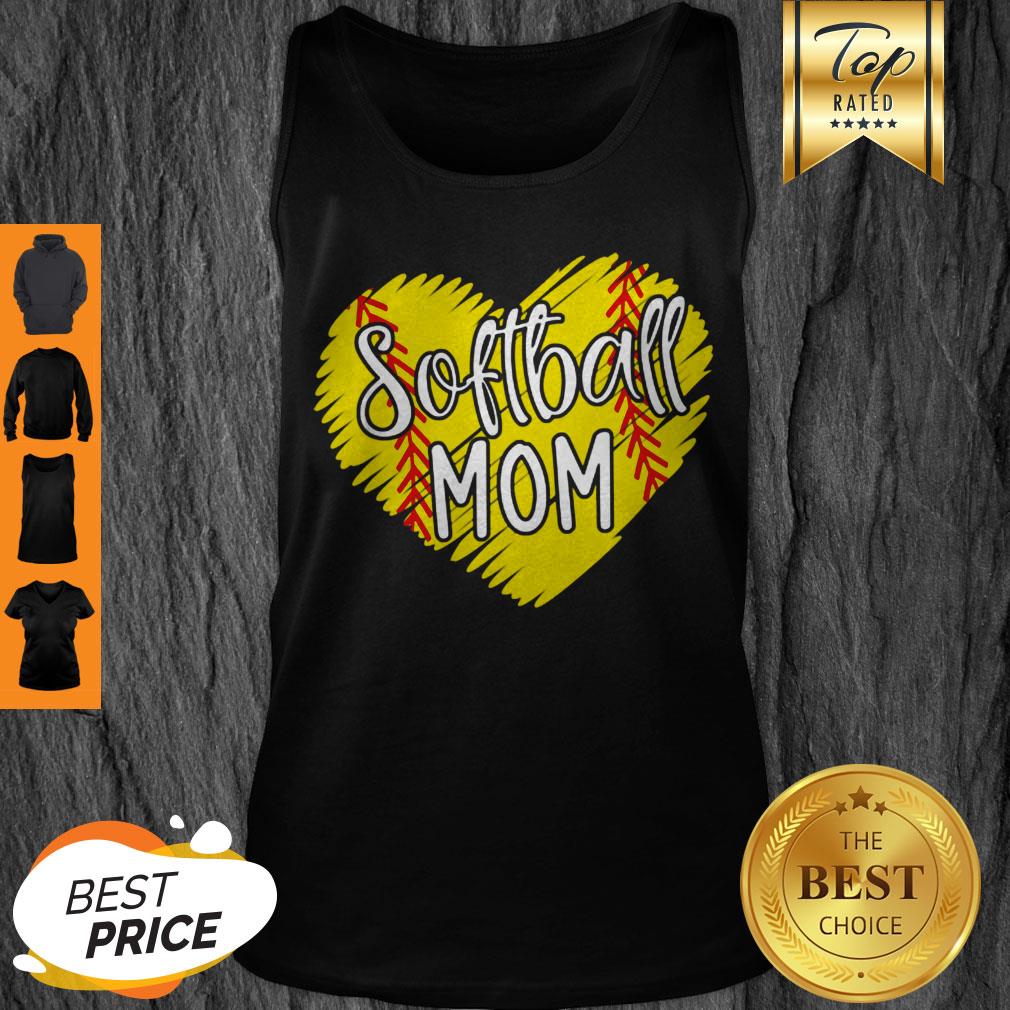 Nice Softball Mom For Women Baller Mama Mother’s Day Shirt - Image 4