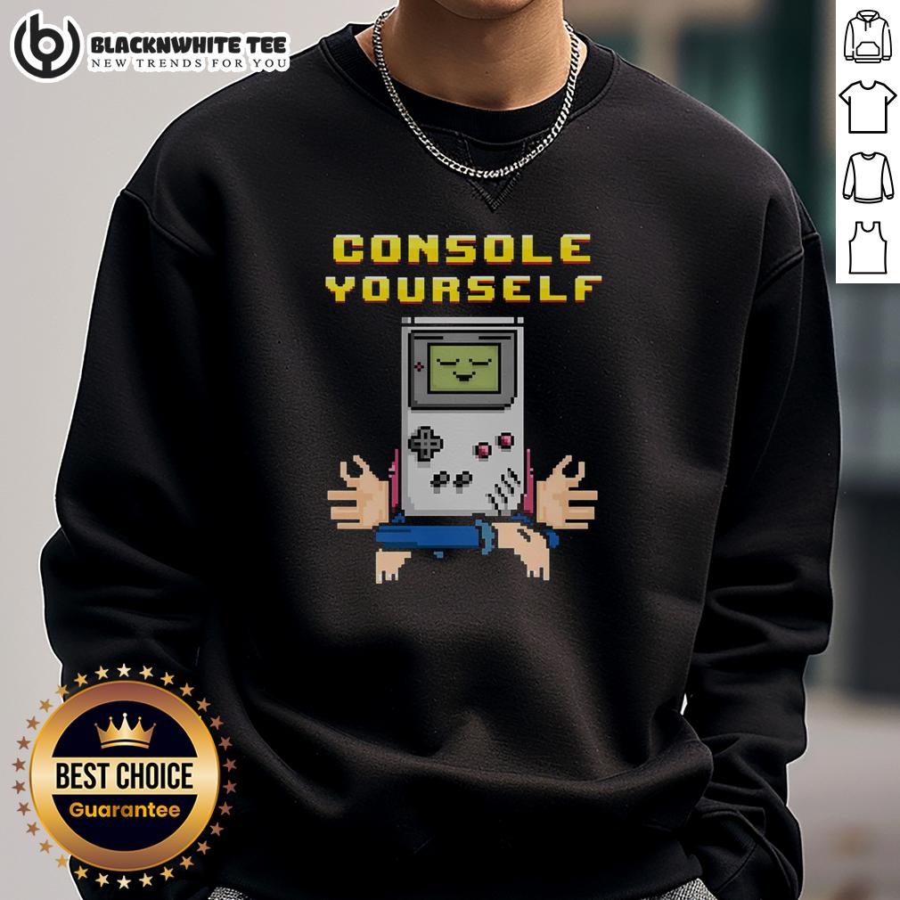 Nice Console Yourself Gameboy Gamer Retro T-Shirt - Image 5
