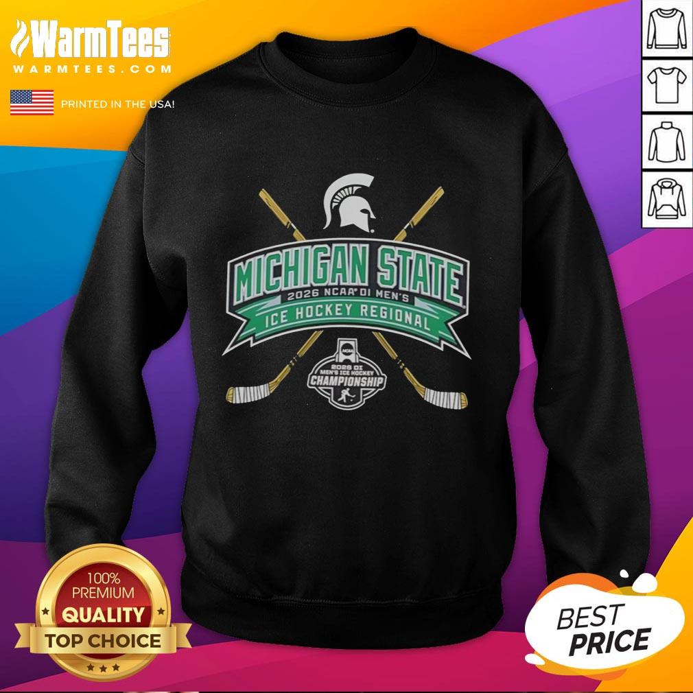 Hot Michigan State 2026 Ncaa Division I Men's Ice Hockey Regional T-Shirt - Image 5