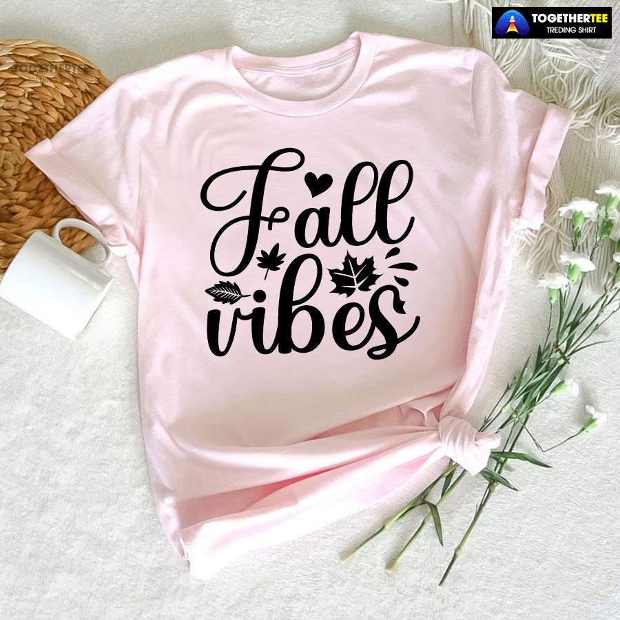 Fall Vibes Thanksgiving T-Shirt - Image 6