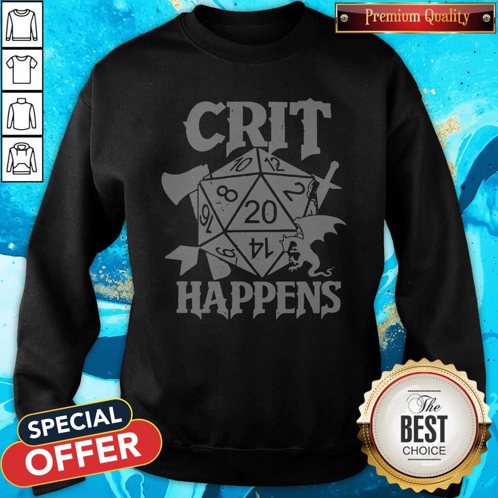 Top Dungeon Crit Happens Shirt - Image 4