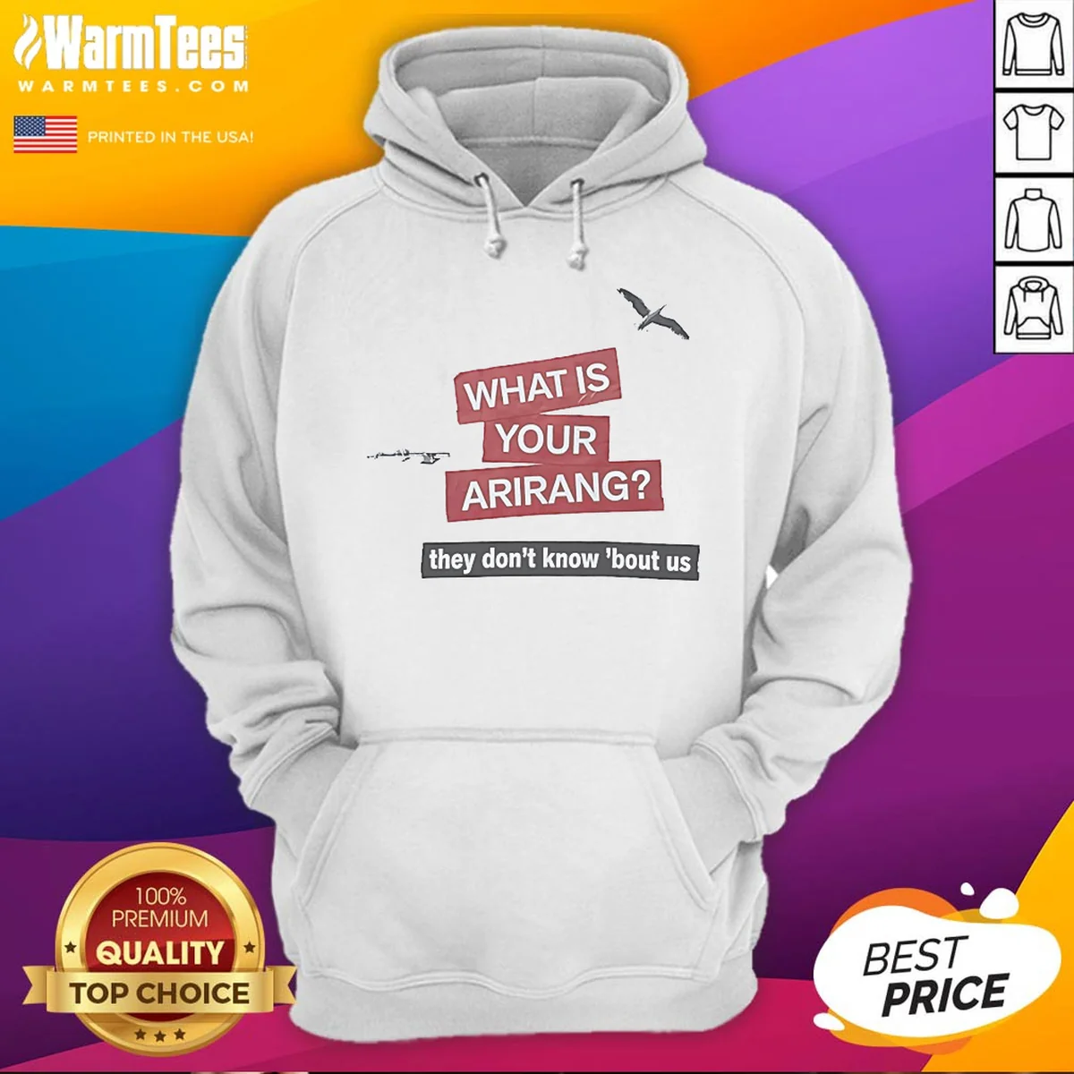 Official What Is Your Arirang They Dont Know Bout US Shirt - Image 3