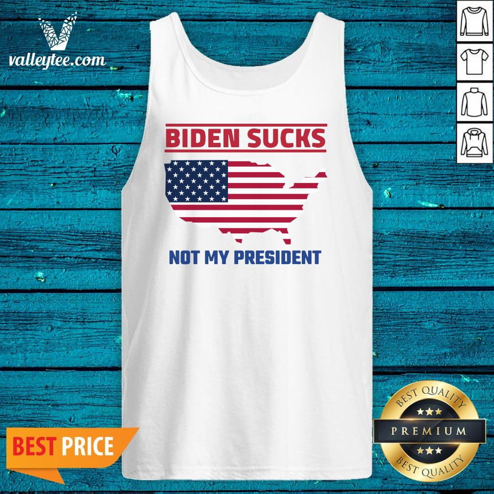 Cute Biden Sucks Not My President American Map Shirt - Image 5