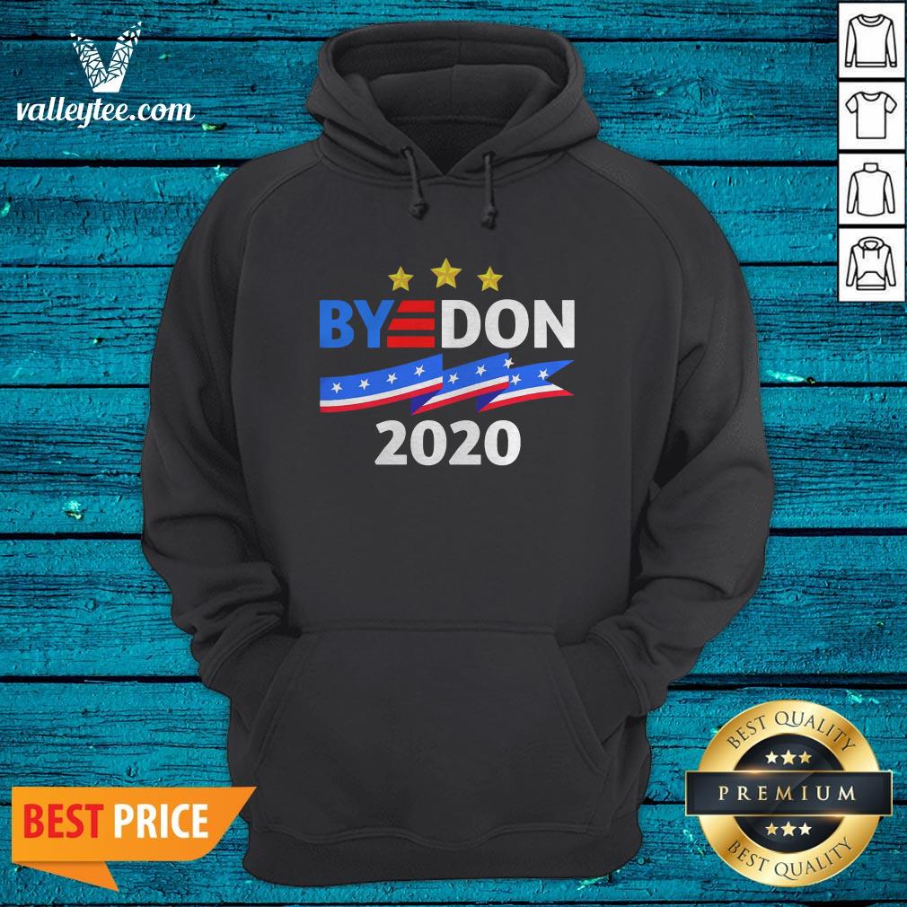 Funny Byedon 2020 Stars American Flag Shirt - Image 2