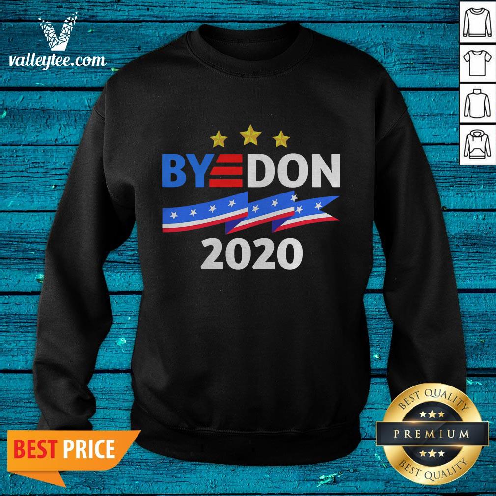 Funny Byedon 2020 Stars American Flag Shirt - Image 5