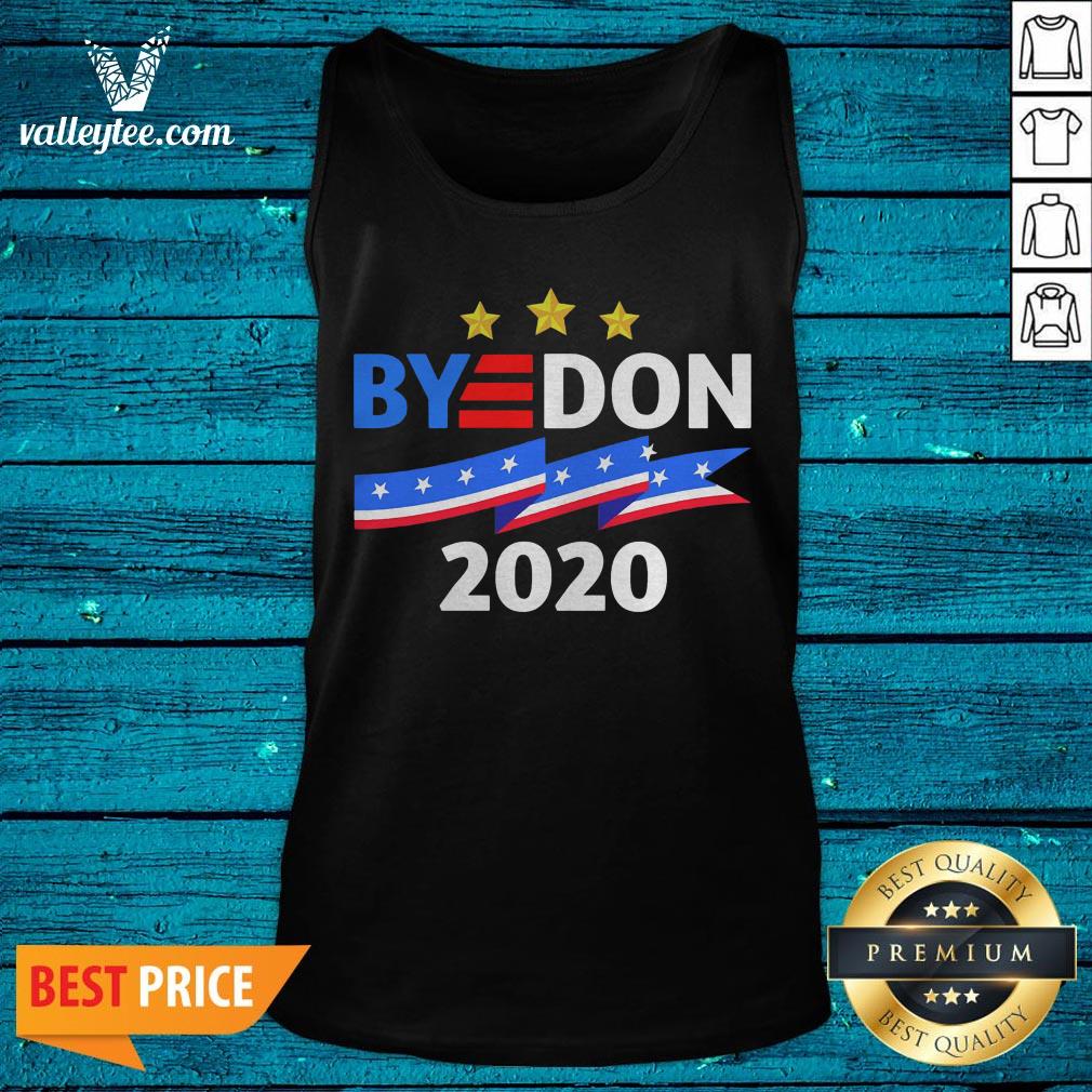 Funny Byedon 2020 Stars American Flag Shirt - Image 4
