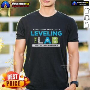 Top MSTA 2025 Leveling The Lab T-Shirt