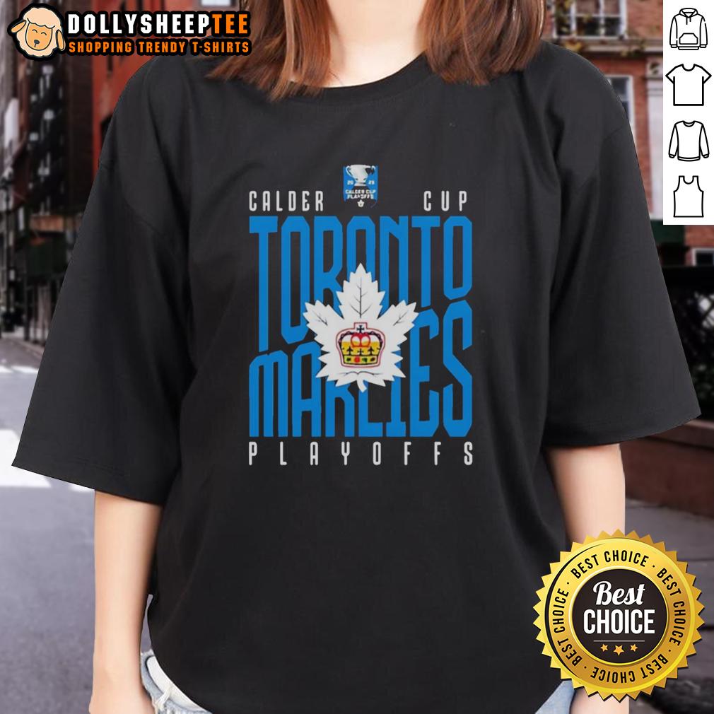 Top Toronto Marlies Calder Cup Playoffs American Hockey League T-Shirt - Image 3