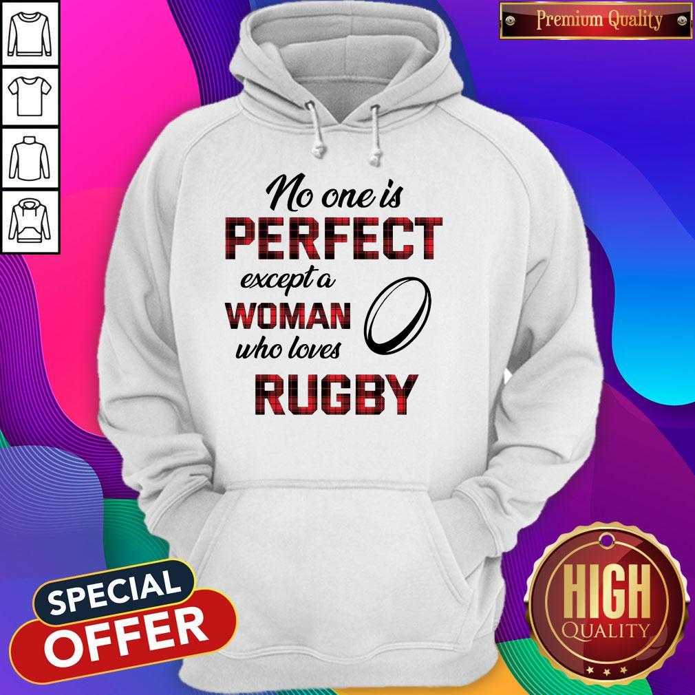 No One Is Perfect Except Woman Who Loves Rugby Shirt - Image 5