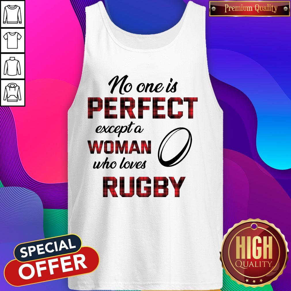 No One Is Perfect Except Woman Who Loves Rugby Shirt - Image 4