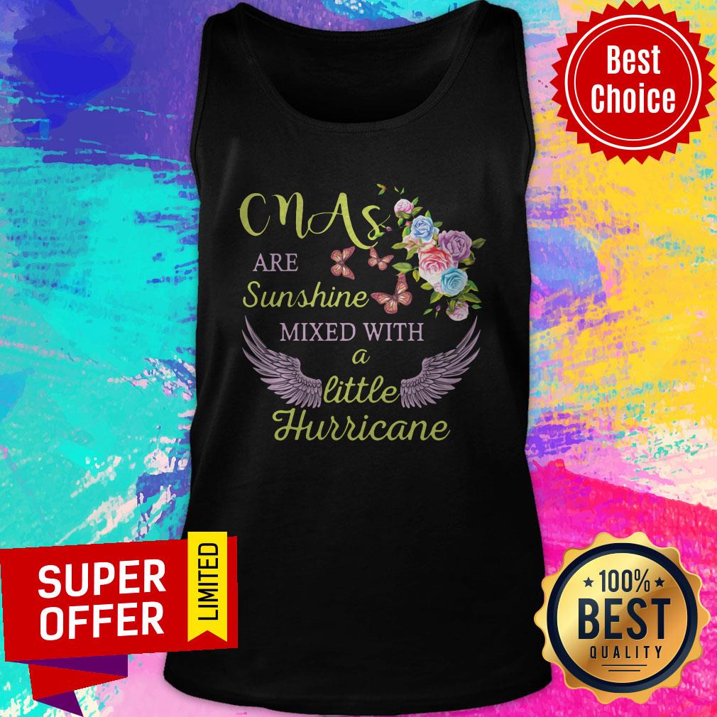 Top Cmas Are Sunshine Mixed With A Little Hurricane Shirt - Image 3