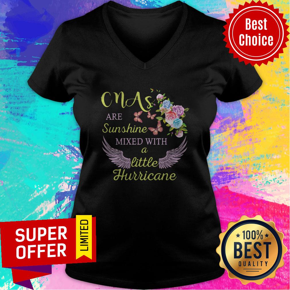 Top Cmas Are Sunshine Mixed With A Little Hurricane Shirt - Image 2