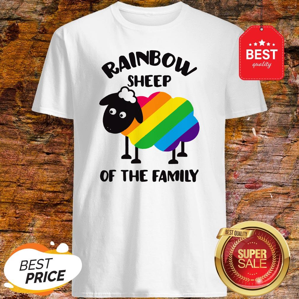 Rainbow Sheep Of The Family Shirt