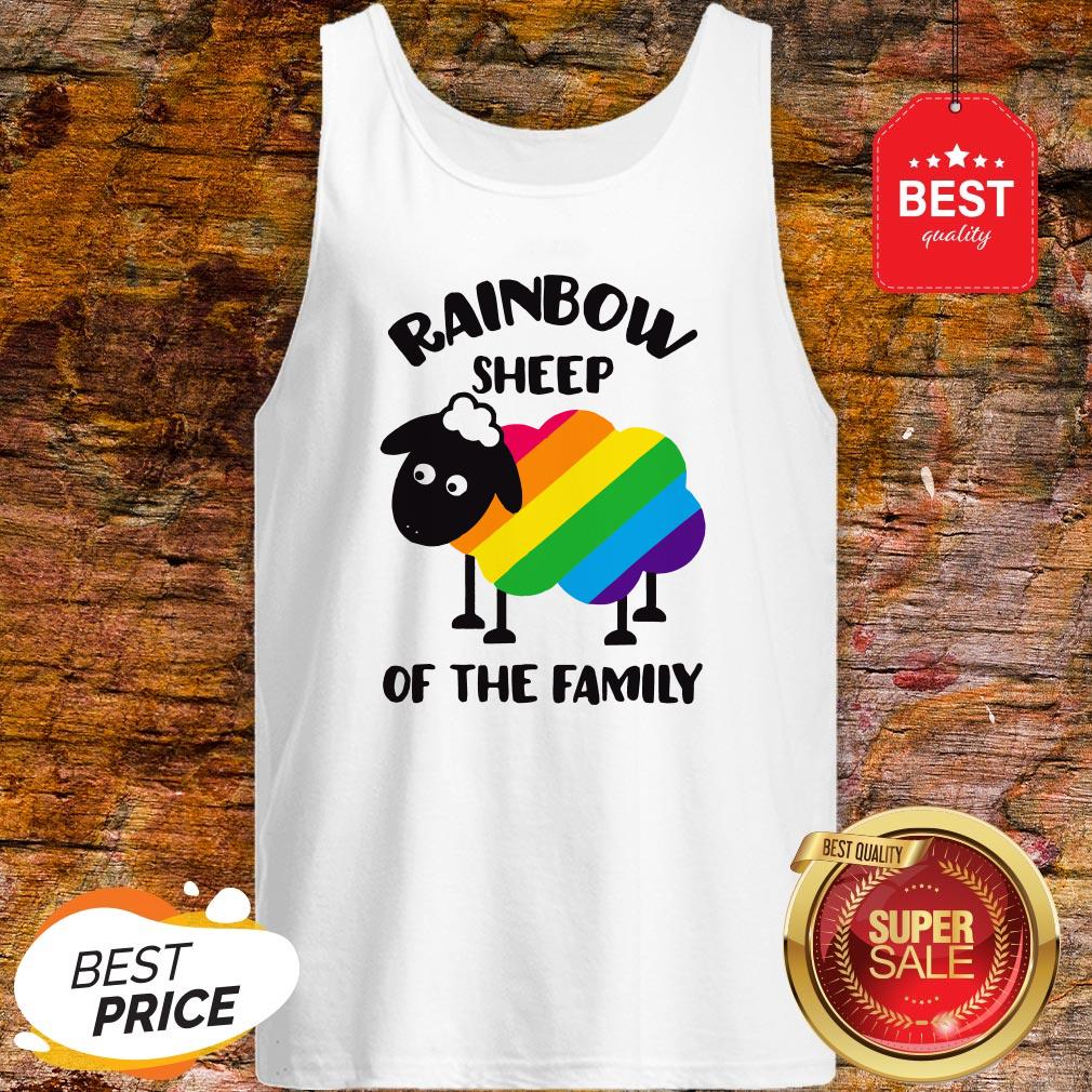 Rainbow Sheep Of The Family Shirt - Image 3