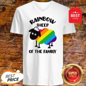 Alternative view of Rainbow Sheep Of The Family Shirt