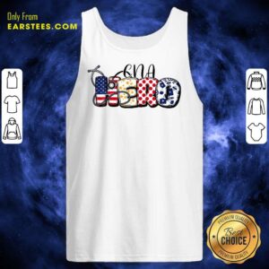 Alternative view of CNA Hero Nurse Doctor Medical American Flag Shirt