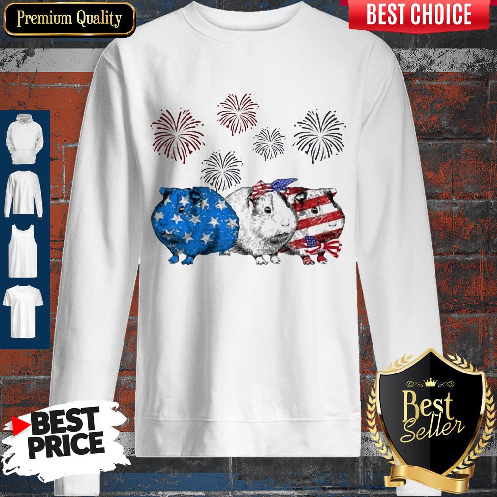 Independence Day Mouses Wear Bow Tie Firework Shirt - Image 4
